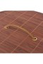 Bamboo laundry basket, round, brown - 5