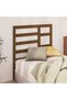 Bedside table, honey brown, 96x4x104 cm, solid pine wood - 3