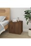 Bedside table, brown oak, 50x39x47 cm