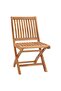 Folding garden chairs, 8 pcs., solid teak wood - 2