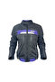 2001072 İnferno Women's Motorcycle Jacket Black - Purple