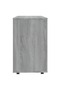 Side table, sonoma grey, 70x35x55 cm, composite wood - 4