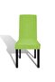 Huse de scaun elastice drepte, 4 buc., verde - 3