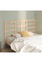 Bedside table, 156x4x104 cm, solid pine wood - 3