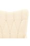 Scaun balansoar, crem, material textil - 5