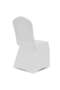 Huse elastice pentru scaun, 12 buc., alb - 7