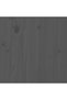 Wall-mounted headboard, gray, 204x3x60 cm, solid pine wood - 7