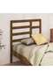 Bedside table, honey brown, 96x4x104 cm, solid pine wood