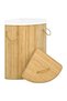 Corner Bamboo laundry basket, 60 L - 2