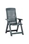 Folding garden chairs, 2 pcs., green, plastic - 2