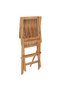 Garden chairs, 8 pcs., solid teak wood - 4