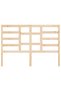 Bedside table, 156x4x104 cm, solid pine wood - 4