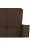 Bar stools, 2 pcs., brown, eco- Leather - 7
