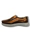 1714-26 Genuine Nubuck Leather Casual Men's Shoes Mink Tan - 3