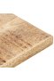 Table top, 90 x 60 cm, solid mango wood, 15-16 mm - 4