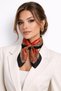 Women's Bandana Scarf 50X50 Square Scarf Rayon Italian Stitched Neck Scarf Hair Bandana - 5