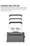 Wide Handle Hard Shell Aluminum Framed 20 Inch(8-10kg) Cabin Size Luggage With Laptop Pocket - 4