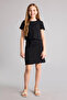 Corded Fabric Ribbed Knit 2-Piece Dress Girls H2206A826Sp - 2