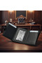 Trifold Genuine Leather Wallet with RFID Protection for Men - 7