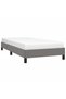 Bed frame, dark grey, 90x190 cm, textile - 3