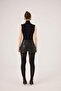 Turtleneck Sleeveless Layla Cashmere Blouse Black - 5