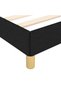Bed frame, black, 100 x 200 cm, textile - 6