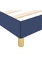 Bed frame, blue, 140 x 200 cm, textile - 7