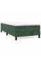 Box spring bed frame, dark green, 100x200 cm, Velvet - 2