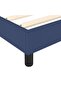 Box spring bed frame, blue, 80x200 cm, textile - 6