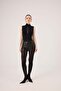 Turtleneck Sleeveless Layla Cashmere Blouse Black - 4
