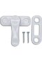 Iron Child Lock For Woodwork Detached House Hinged Guard Security White - 2