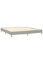 Bed frame, light grey, 180x200 cm, textile - 3