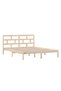 Bed frame, 160x200 cm, solid pine wood - 4