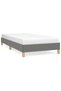 Bed frame, dark grey, 90x190 cm, textile - 2