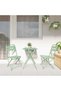 Set bistro 3 pcs Verde Oțel - 4