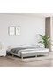 Bed frame, light grey, 180x200 cm, textile