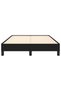 Bed frame, black, 120x200 cm, textile - 5