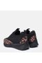 Large Size Women's Stone-Embellished Sports Shoes 41-42-43-44-Leopard Black Stone-Embellished - 5