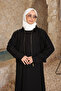 Black Jacket Combination Dress - 4