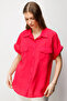 Short Sleeve Plus Size Shirt with Pocket - 5