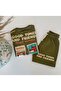 Unisex Kids Cotton Piece Khaki Printed T-Shirt Shorts Set - 8