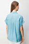 Short Sleeve Plus Size Shirt with Pocket - 3
