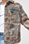 Rust Riot Patterned Denim Jacket - 3