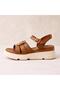 Women's Platform Sandals Orthopedic Sole Buckled Daily Comfortable Summer Wear Sandals - 2