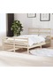 Small Double 4FT bed frame, 120x190 cm, solid pine wood