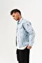 Rebel Bear Patterned Denim Jacket - 4