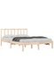 Bed frame, 140x200 cm, solid pine wood - 3