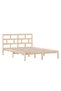 Bed frame, 140x200 cm, solid pine wood - 3