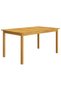 Garden table set, 5 pieces, black - 2
