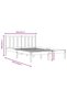 Bed frame, 140x200 cm, solid pine wood - 6